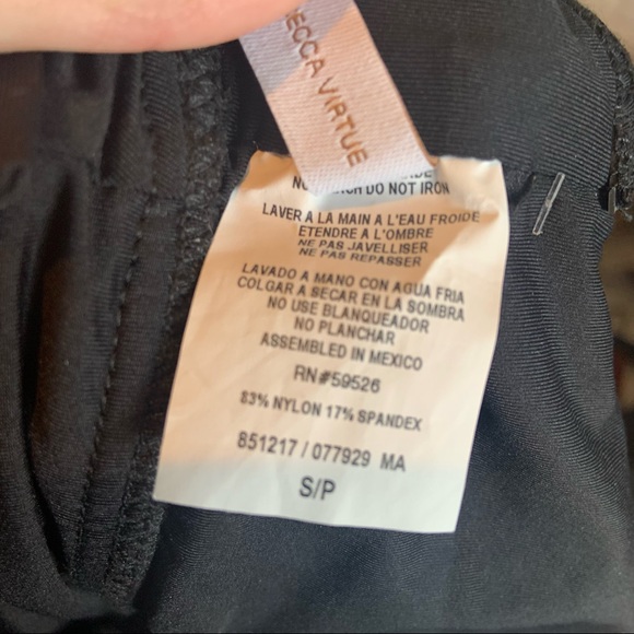 NEW Becca By Rebecca Virtue Asymmetrical One Piece Swimsuit Sz S - Picture 8 of 8